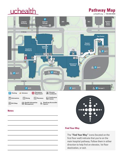 UCHealth Memorial Hospital Map (2018 - 2017) - All Maps