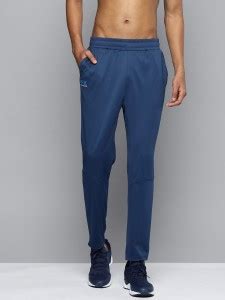 HRX by Hrithik Roshan Solid Men Dark Blue Track Pants - Buy HRX by ...