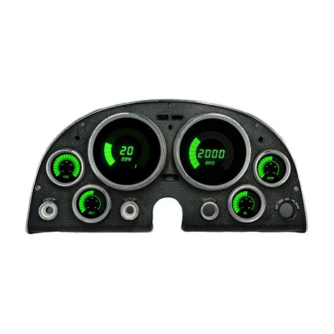 Intellitronix Corp BG2000G Intellitronix 1963-1967 Corvette Digital Direct-Fit Gauge Clusters ...