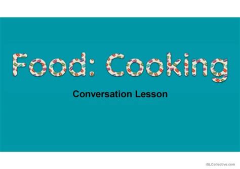 Image result for ESL Cooking Examples