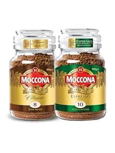 Moccona | Classic Dark Roast| Espresso Style| Instant Coffee | 200g ...