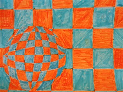 Image result for Complementary Color Op Art