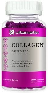 Vitamatix Collagen Skin Gummies for Anti Ageing & Skin Regeneration ...