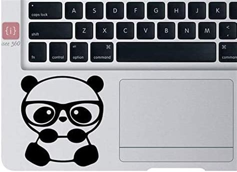 ISEE 360® Panda Laptop Sticker Laptop Skin Trackpad for All Models ...