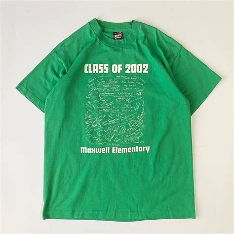 90s Fruit of the Loom CLASS OF 2002 T-shirt | minnatakusanmitene