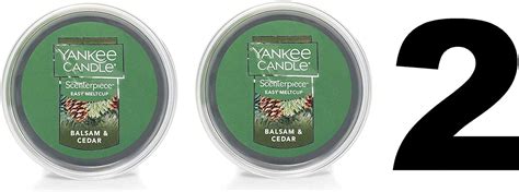 Yankee Candle Balsam and Cedar Meltcup - Scenterpiece Wax Warmer System ...