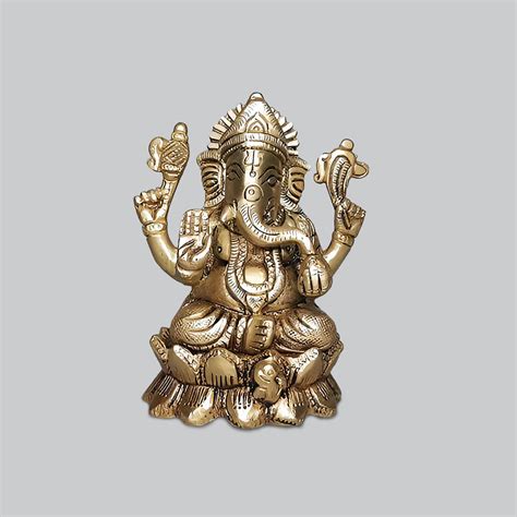 Shop the Best Brass Ganesha Idols & Statues Online - Authentic Indian ...