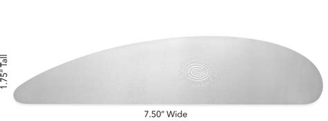 Buy Extra Long Scraper Rib Smooth for Ceramic Studios & Schools ...