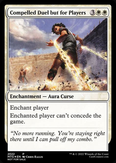 Compelled Duel but for players : r/MTGLardFetcher