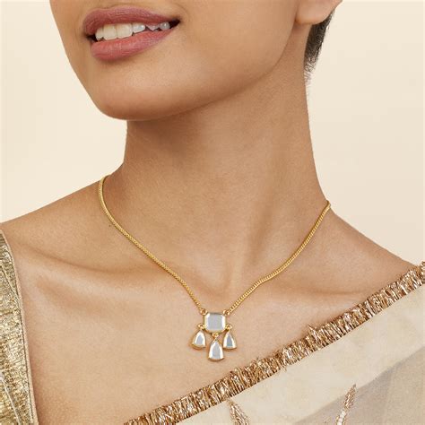 Buy Essential Mirror Pendant Necklace Online