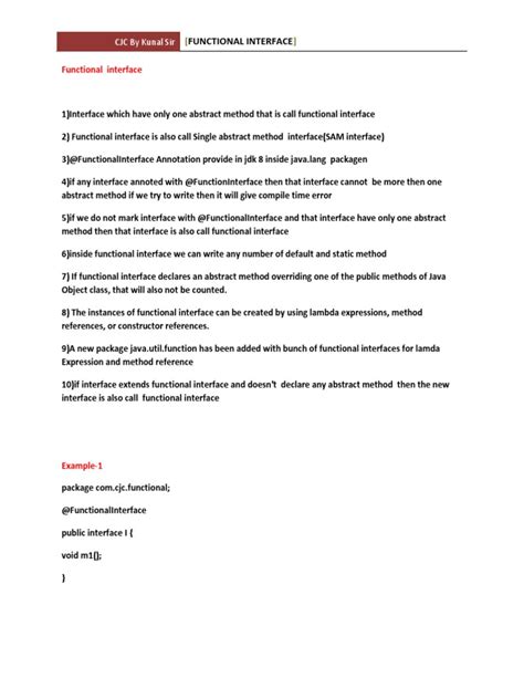 Image result for Functional Interface Example