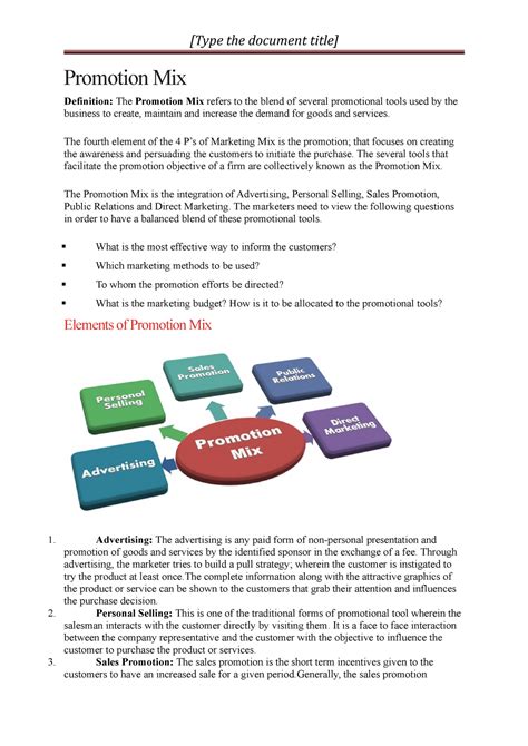 Marketing Mix Promotion 的图像结果