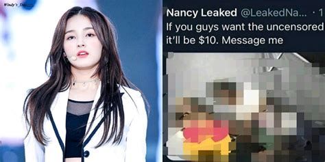 韩女团成员Nancy后台换衣服被偷拍,无耻！公司表示Nancy目前承受巨大心理痛苦… - 哔哩哔哩