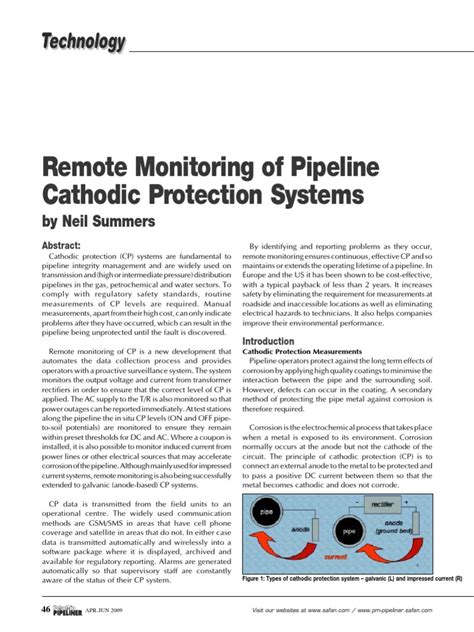 Image result for Cathodic Protection Remote Monitoring
