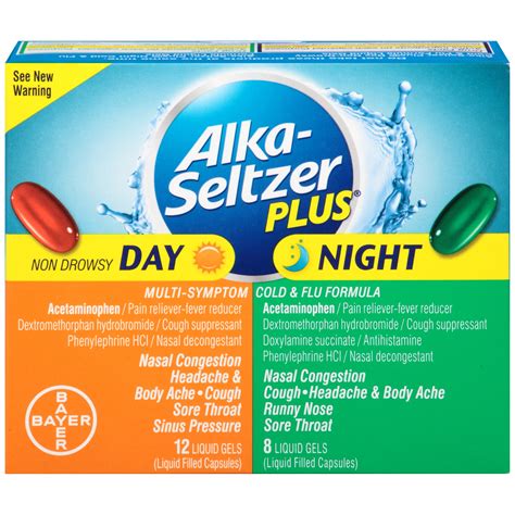 Alka Seltzer Cold And Sinus