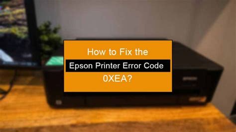 How to Fix Epson Error 0X9e 的图像结果