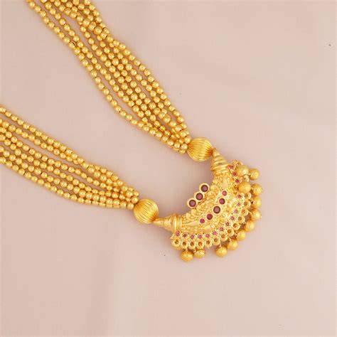 Traditional kolhapuri Thushi – Rishabh Gold