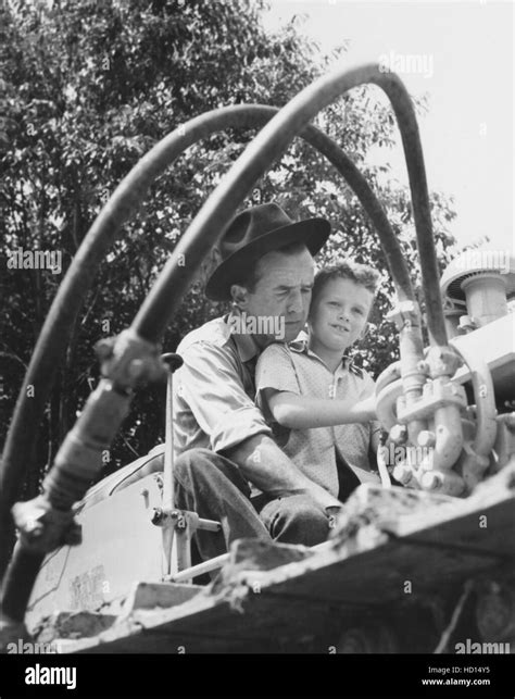 Edward R. Murrow with his son Casey Murrow, 1950s Stock Photo - Alamy