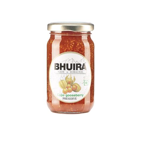 Bhuira Cape Gooseberry Preserve, 240g | All Natural, No Added ...