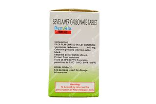 Renvela 800 MG | Order Renvela 800 MG Tablet Online at Truemeds