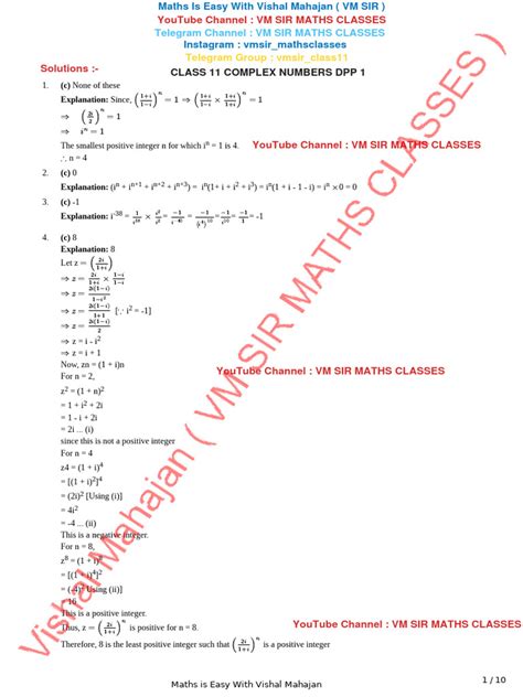 Image result for Complex Numbers Class 11Notes