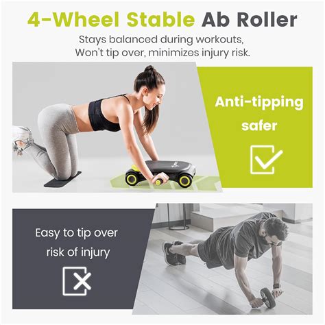 WONDERCORE WONDER CORE Slide Fit, Ab Roller Board with 4 India | Ubuy