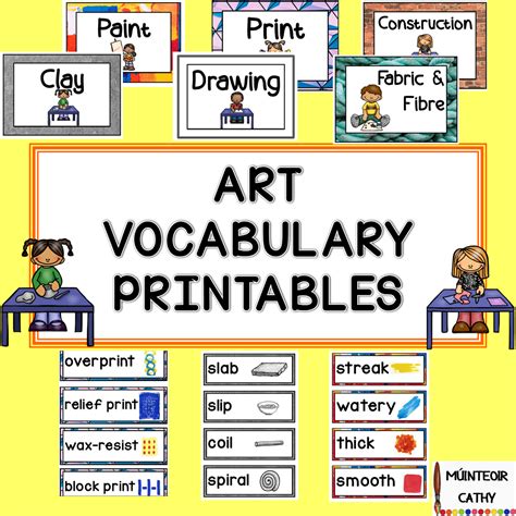 Mash > Class Level > Art Vocabulary Bundle!