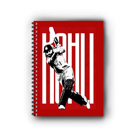 Virat Kohli Printed Notebook – Good Hope