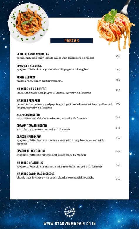 Starvin' Marvin Menu, Menu for Starvin' Marvin, Sector 41, Noida, Delhi NCR