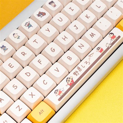 Crayon Shin-chan PBT Keycap Set // XDA