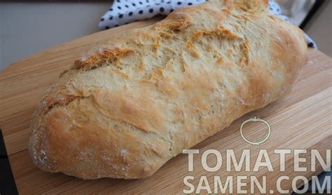 Rezept für leckeres Ciabatta - Brot selbstgemacht | Tomatenrezepte