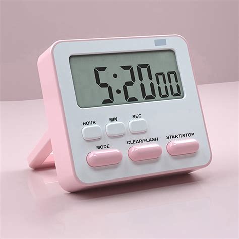 CEPLO Digital Kitchen Timer & Stopwatch with Dual Countdown - Large LCD ...