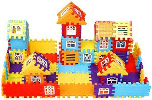 Bodhee Tree 200 piece Smart House Block set including Windows ...