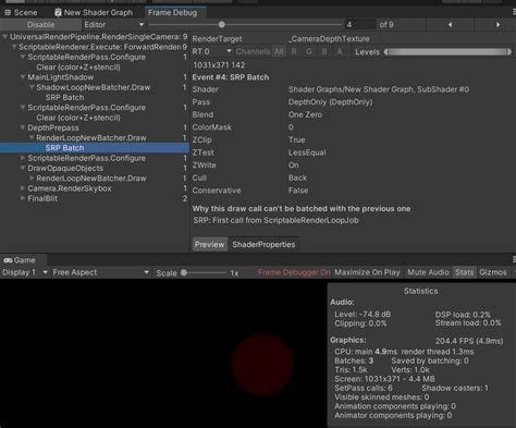Unity Shader Graph Multiple Pass 的图像结果