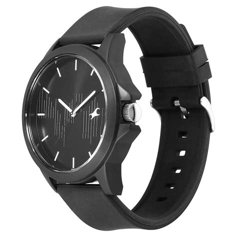 Buy Fastrack Men Black Round Dial Analog Watch - 38024PP75W Online