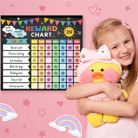 KEASKELL Reward Chart for Kids,Magnetic Behavior Chore Chart India | Ubuy