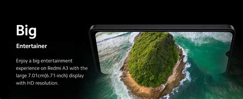 Redmi A3 (Midnight Black, 6GB RAM, 128GB Storage) | Premium Halo Design ...