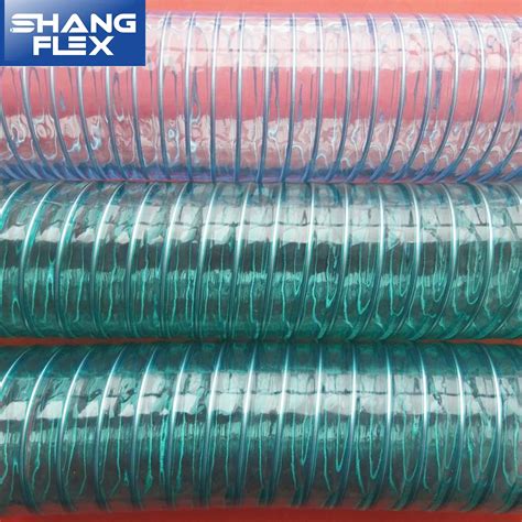 Food Grade Non-Toxic Flexible PVC Steel Wire Reinforced Hose - PVC ...