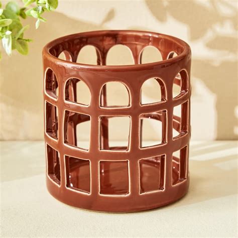 Buy Splendid Townsquare Xian Ceramic Candle Holder from Home Centre at ...