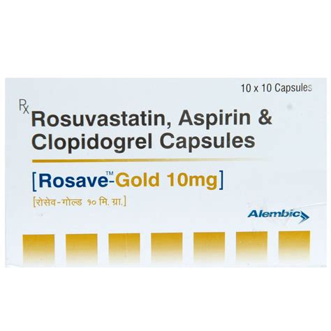 Rosave Gold 10 Capsule 10's Price, Uses, Side Effects, Composition ...