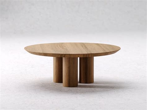 Round Coffee Table - Modern Coffee Table - Wood Coffee Table - Unique ...