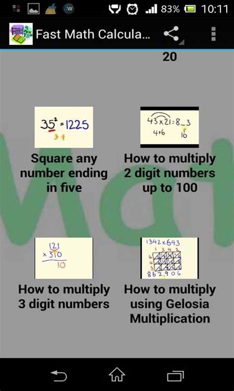 Image result for Fast Math Calculations