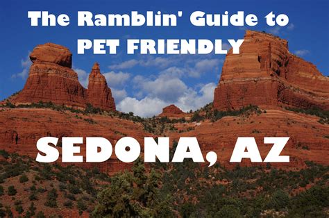 A Guide to Pet Friendly Sedona Arizona | Dog Friendly Hotels
