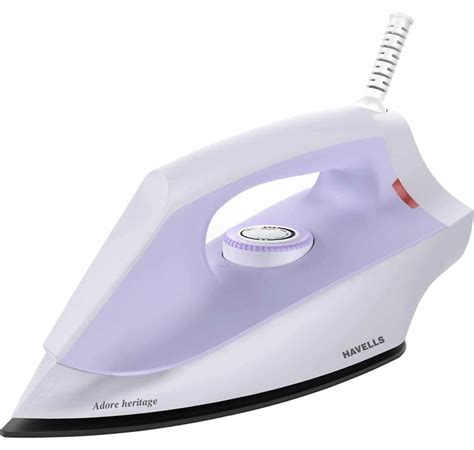 Havells Adore Heritaze 1100 W Blue Dry Iron – Kitchen Brand Store