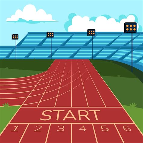 Track field clipart Images - Free Download on Freepik