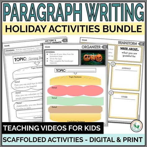 Image result for Paragraph Writing Activities