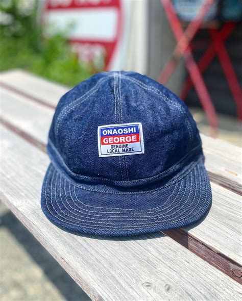 OG CLASSIC CAP -Red Line Denim- | ONAOSHI GEORGE LOCAL SHOP