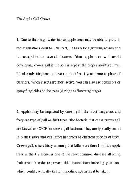 The Apple Gall Crown - bvn - The Apple Gall Crown Due to their high ...