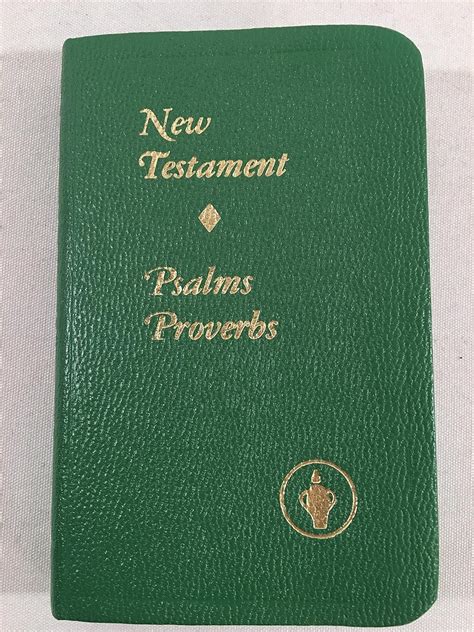 Amazon.com: New Testament Psalms Proverbs (Pocket Size Bible): The ...