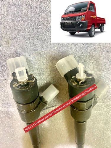 Common Rail Injector - 0445111113 Mahindera Supro Bs6 Fuel Injector ...